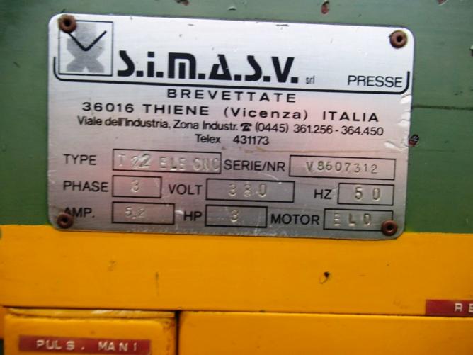 SIMASV T 22 ELE CNC